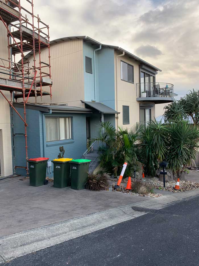 some apartment paint work