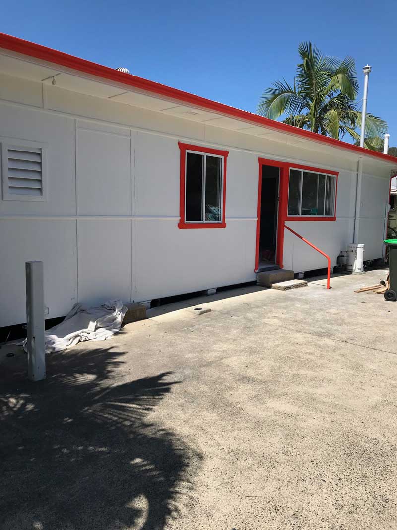 paint service for a front