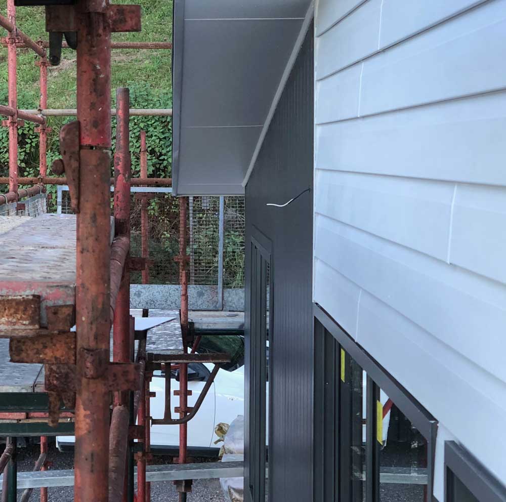 painting work on house