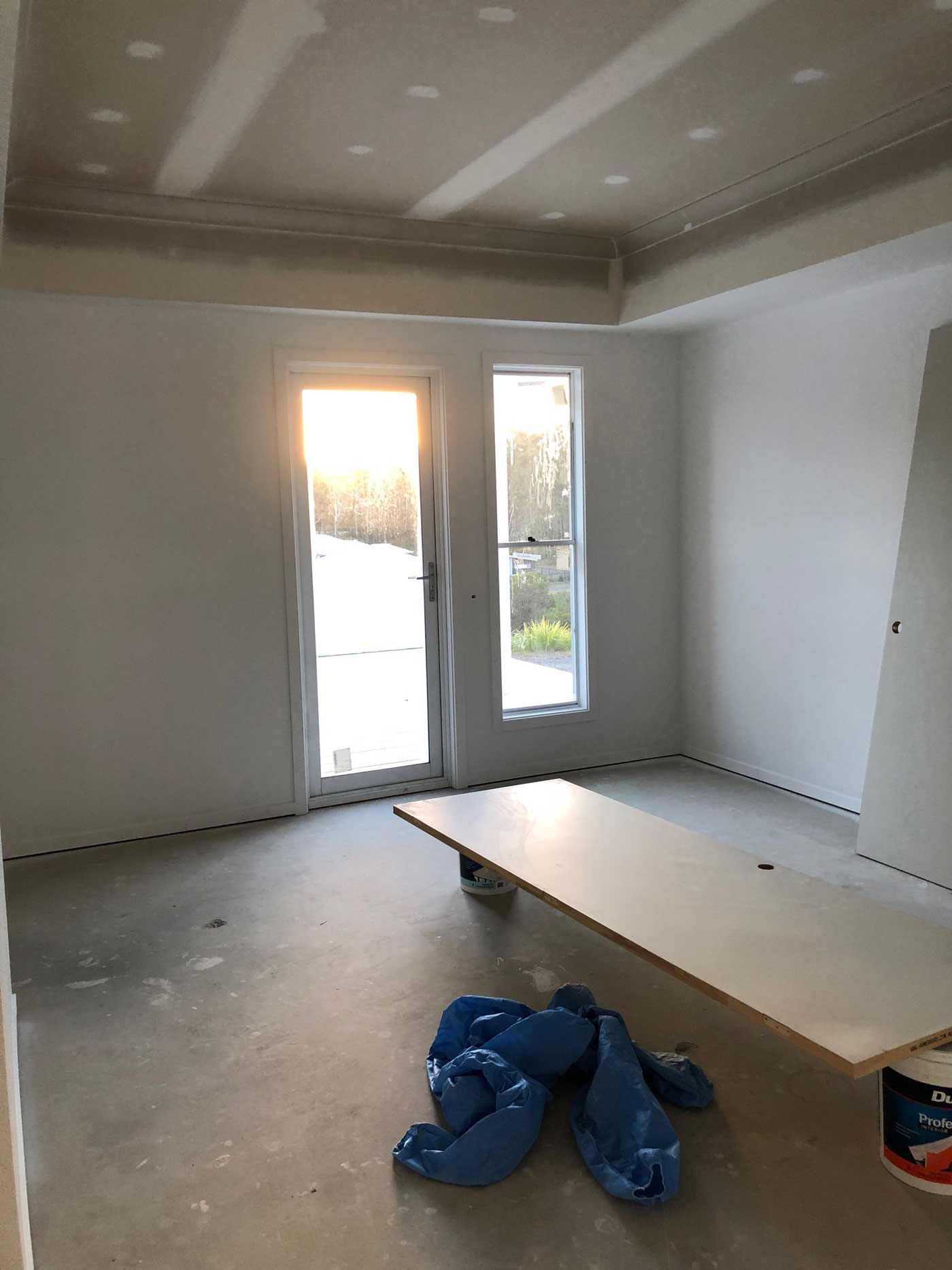 room quality paint work