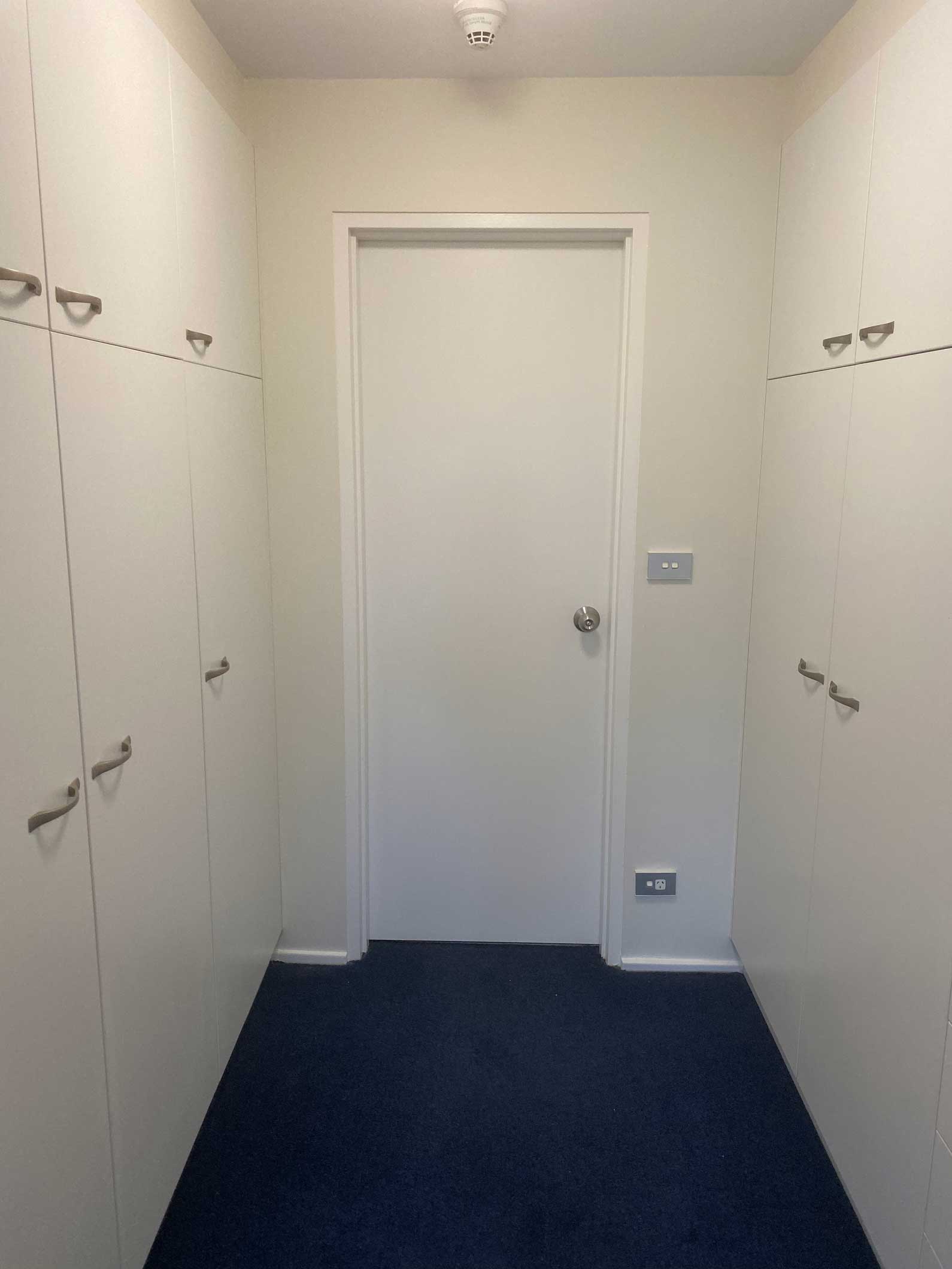 painting inside a hallway