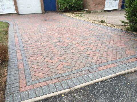 driveway cleaned & HD sealed in Poole Dorset by All Surface Care