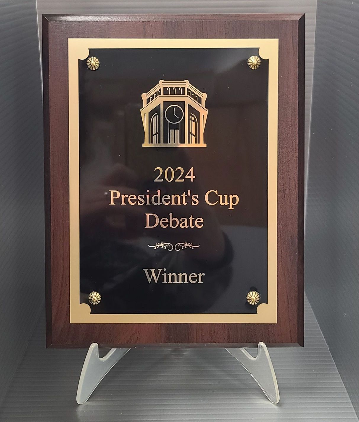 Award for 2024 President's Cup Debate Winner