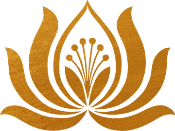 Logo of a white lotus flower with "UNIQUE BEAUTY & SKIN" in gold text beneath.