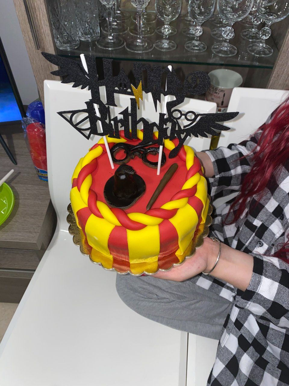 Torta di compleanno tema Harry Potter