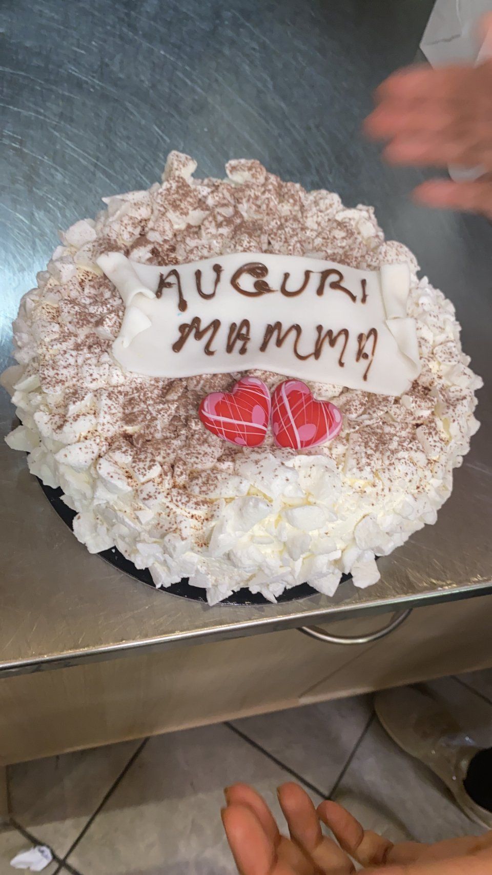 Torta di compleanno per mamma
