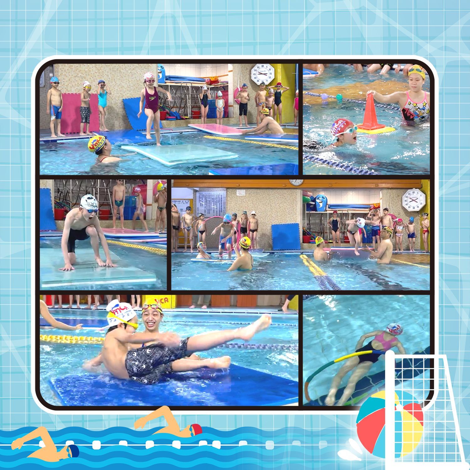 永吉會館游泳池_水上嘉年華趣味活動