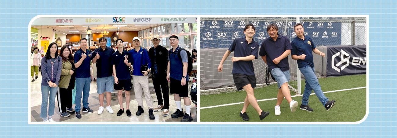 ▲ 參訪臺北市士林運動中心