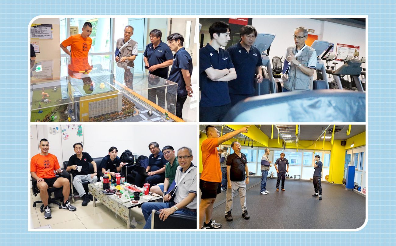 ▲ 參訪新北市泰山國民運動中心