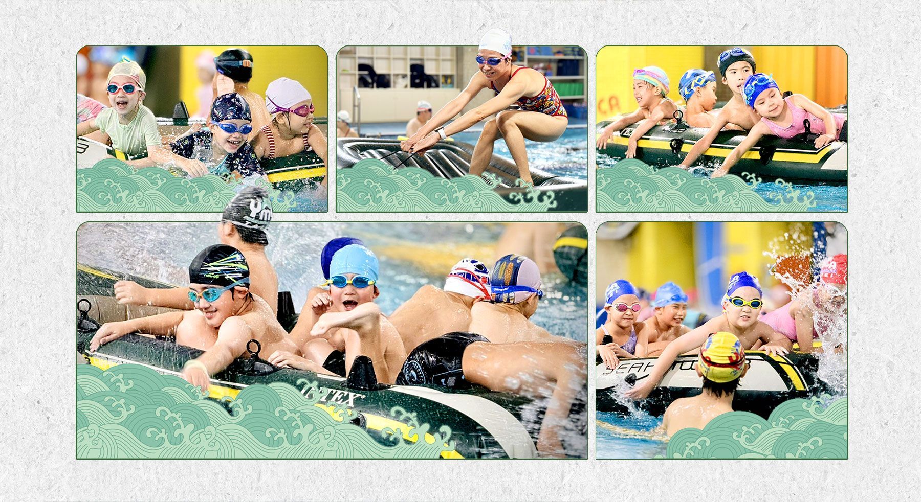 ▲ 永吉會館端午節划龍舟