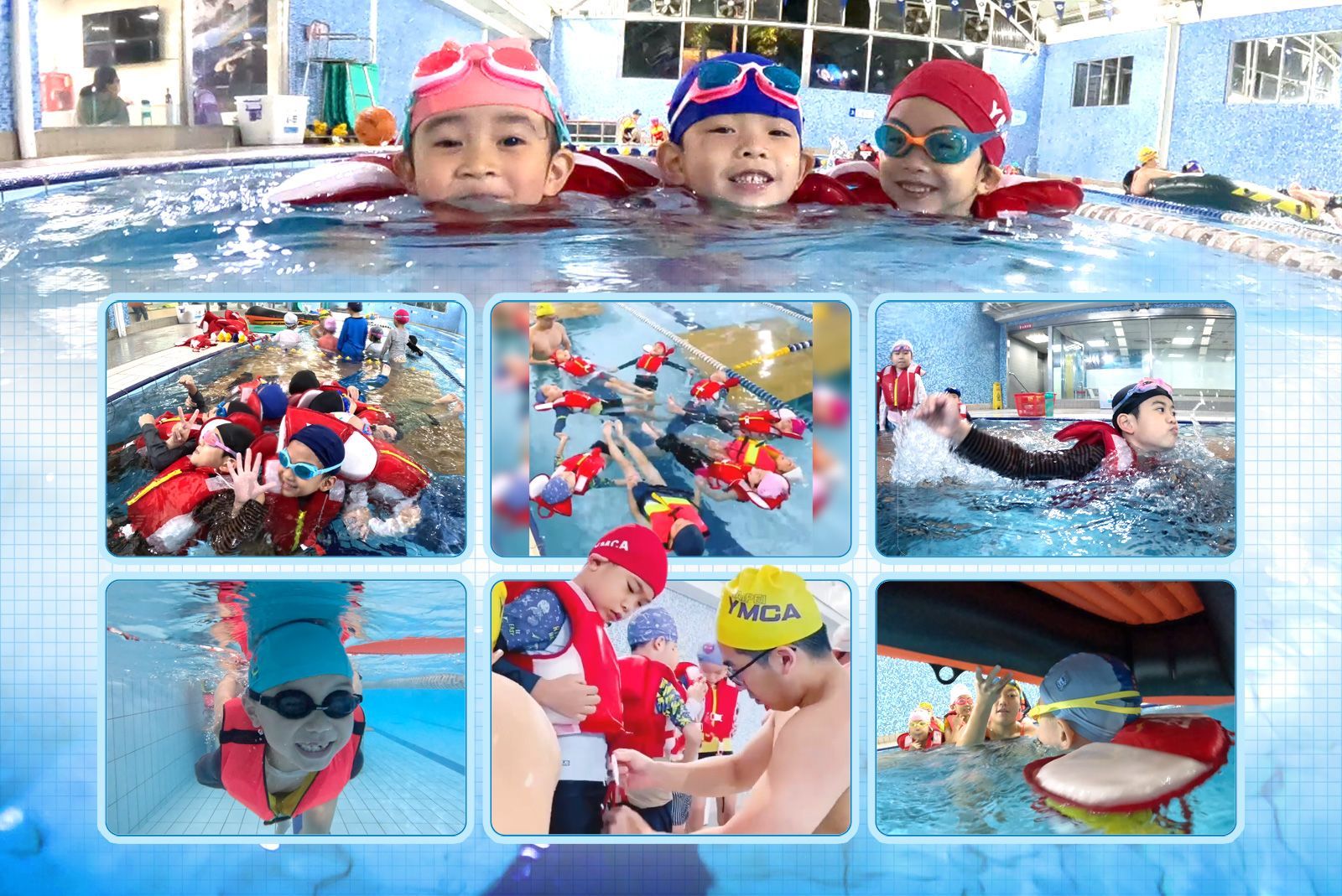 ▲ 萬華會館水中安全教育