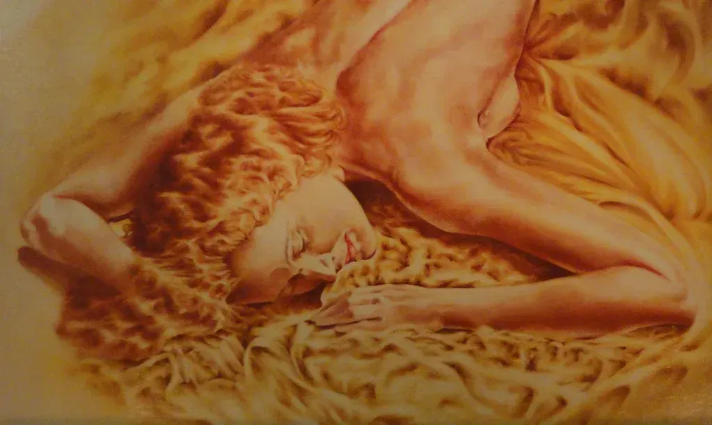 woman laying down