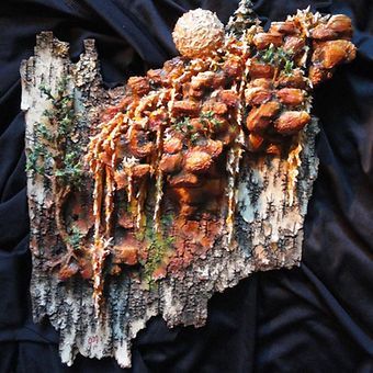 mixed media painting