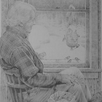 charcoal drawing
