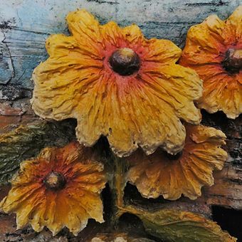 mixed media painting