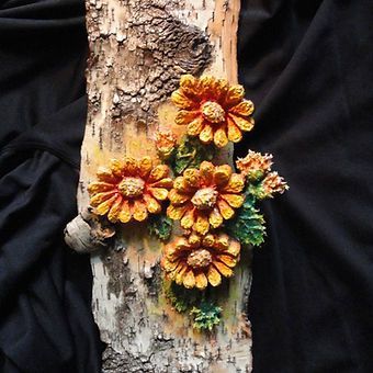 mixed media painting