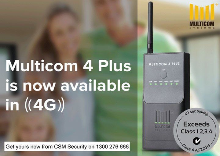 Multicom 4 Plus — Cairns, QLD — Cairns Security Monitoring Pty Ltd