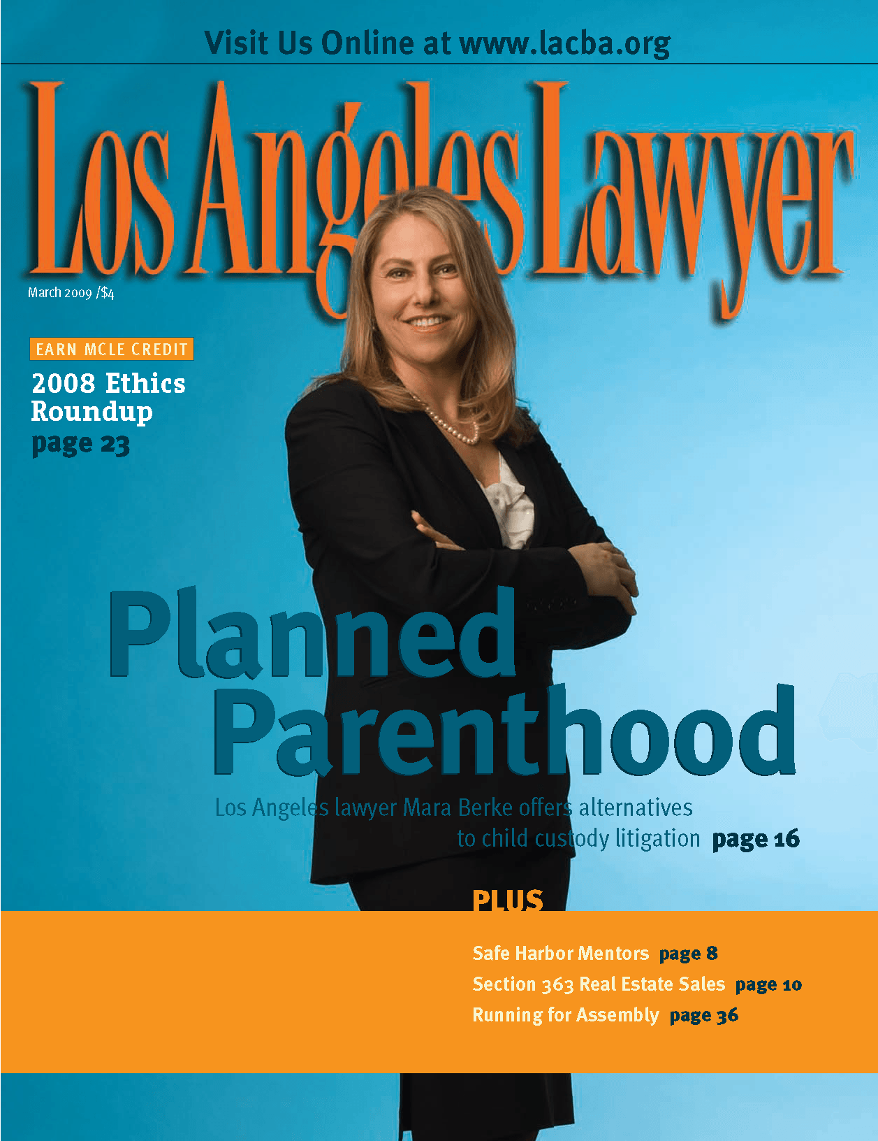 Mara Berke - Los Angeles Lawyer magazine