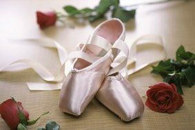 Ballet Shoes Surrounded by Roses - Towson, MD