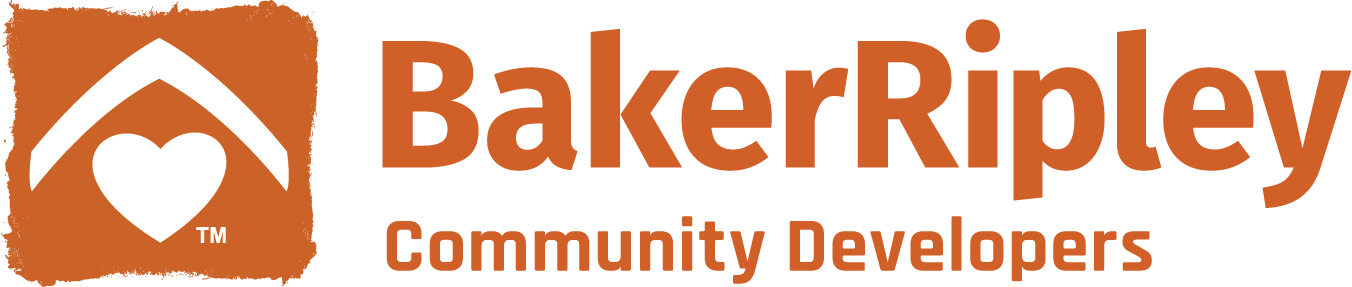 A logo for baker ripley community developers