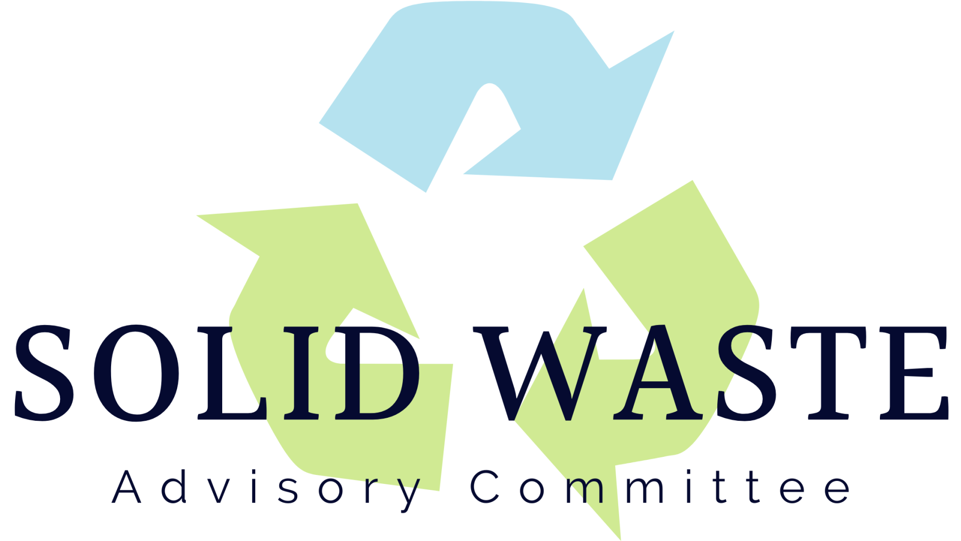 A logo for the solid waste advisory committee