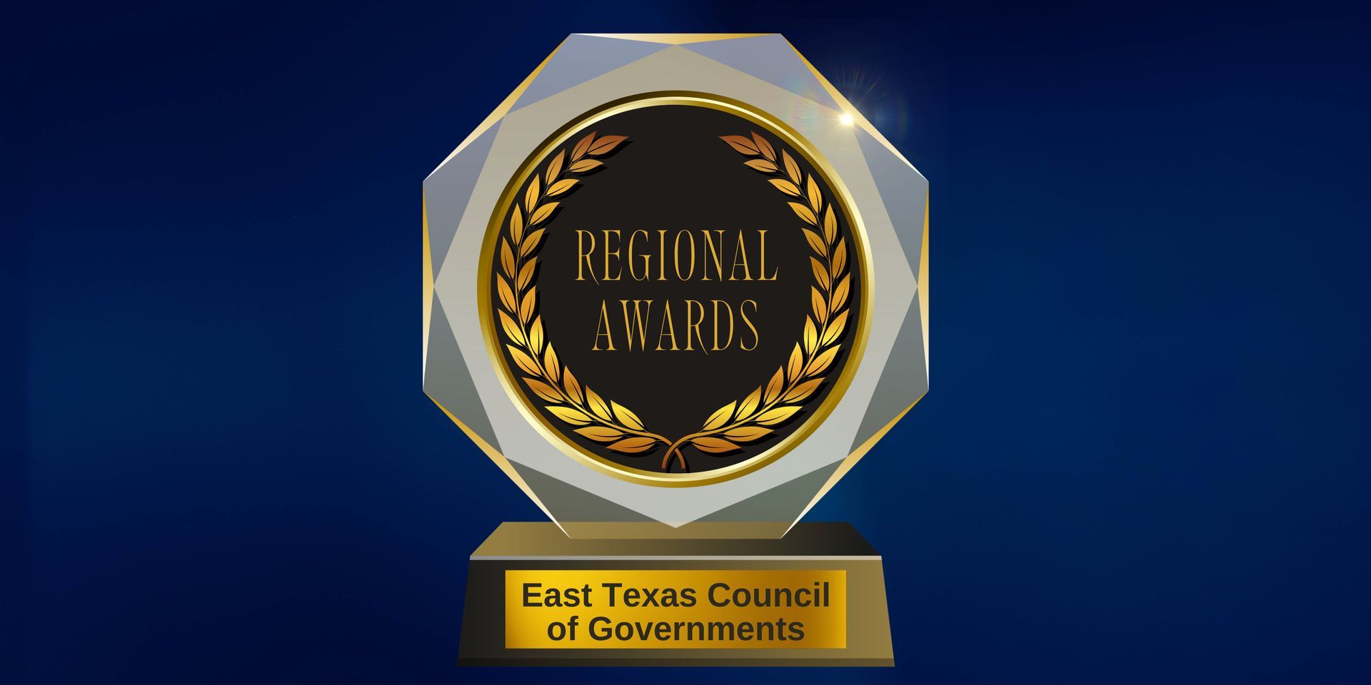 graphic with award with text overlay 