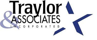 A logo for a company called traylor & associates