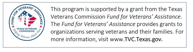 The veterans commission fund for veterans assistance provides grants to organizations serving veterans and their families.