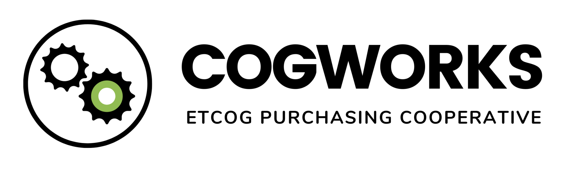 A logo for cogworks is shown on a white background.