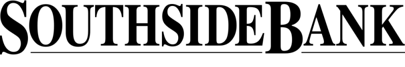 A black and white logo for southside bank