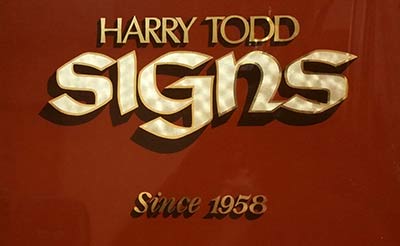 harry todd signs