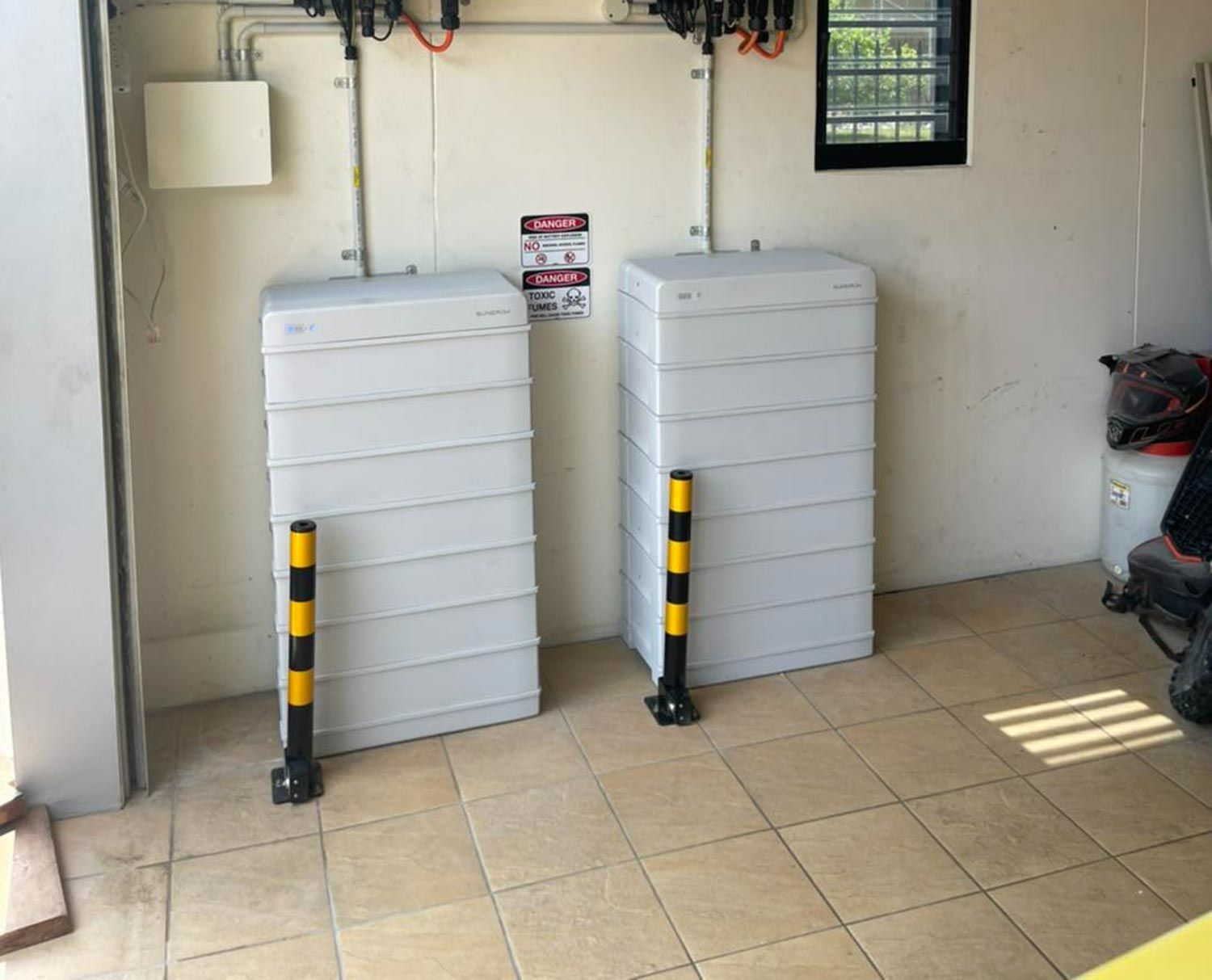 Newly Installed Solar Battery System