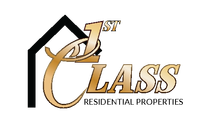 1st Class Residential Properties Header Logo - Select to go home