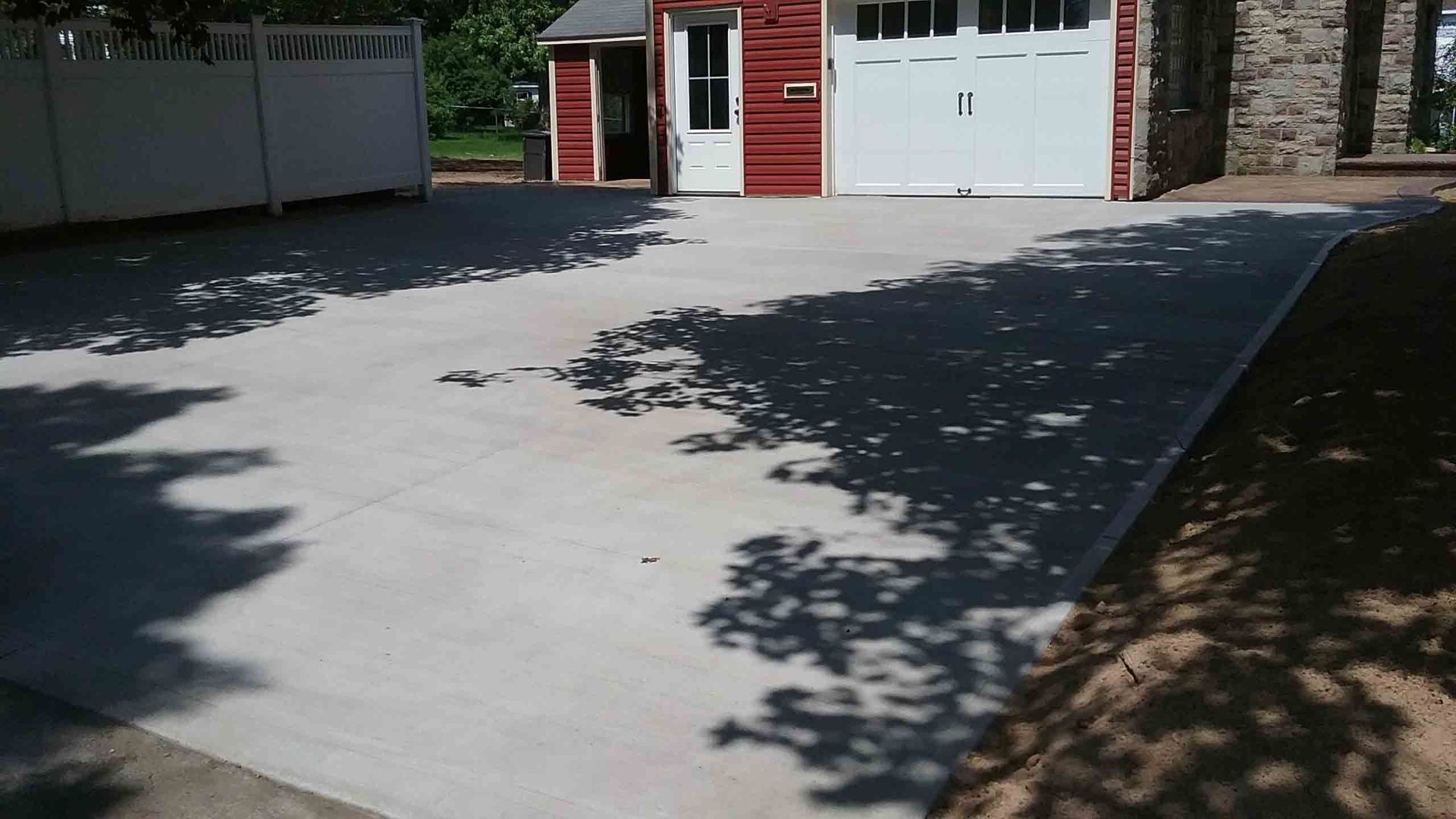 New Concrete Driveway — Clinton, NY — CNY Custom Concrete & Masonry