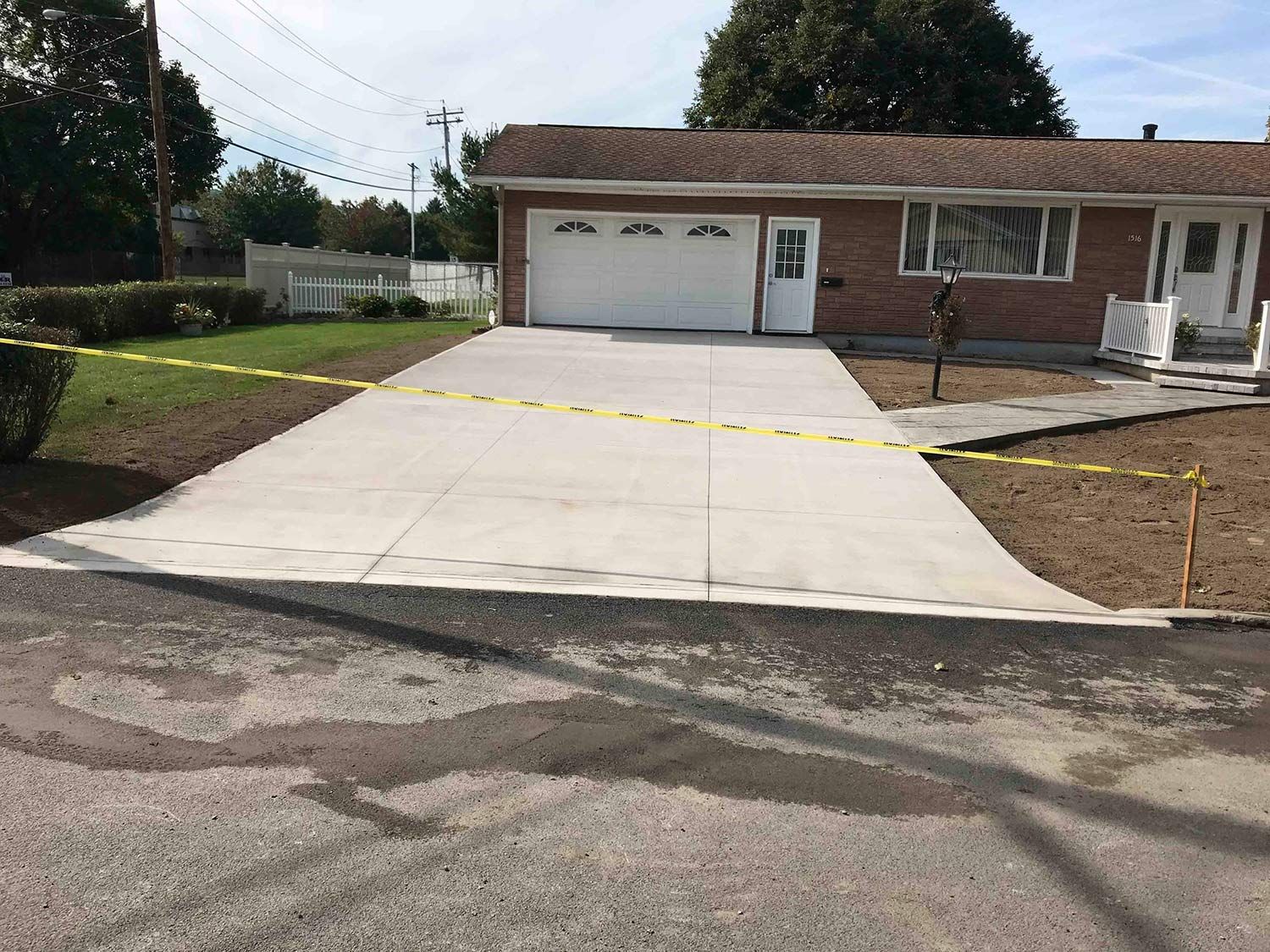 Repairing a Concrete Driveway — Clinton, NY — CNY Custom Concrete & Masonry