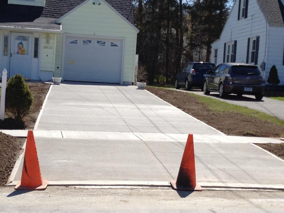 Residential Driveway — Clinton, NY — CNY Custom Concrete & Masonry