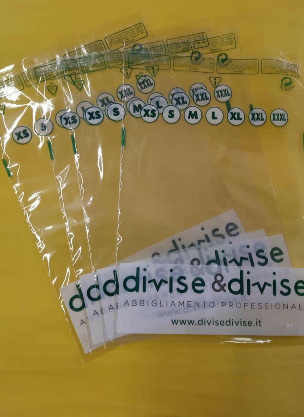 Sacchetti abbigliamento