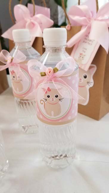decorated plastic bottle