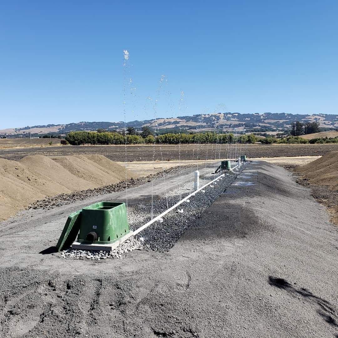 Wide Area Of Septic System Installation — Santa Rosa, CA — BDK Septic Service