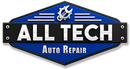 All Tech Auto Repair logo in blue, black, and white with a wrench and gear icon
