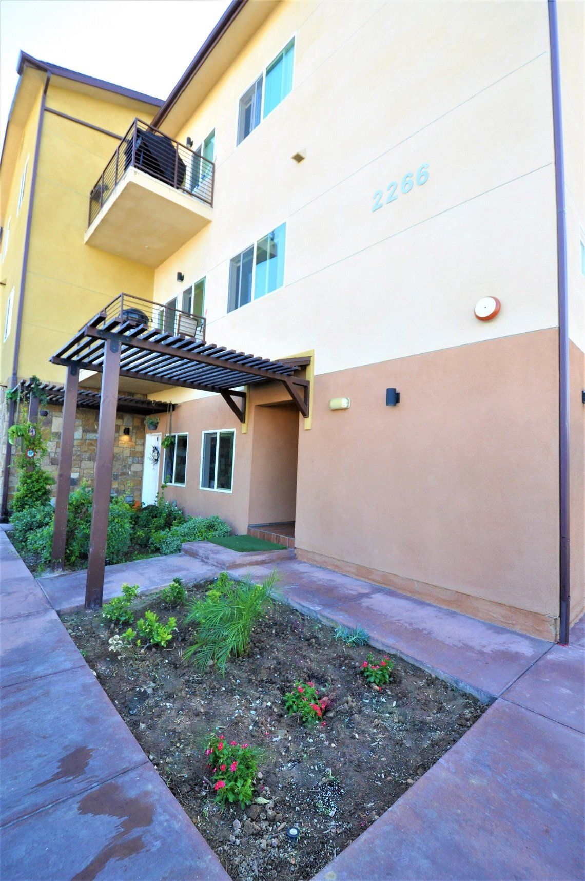 Dunlop 14 Apartments  patch of grass