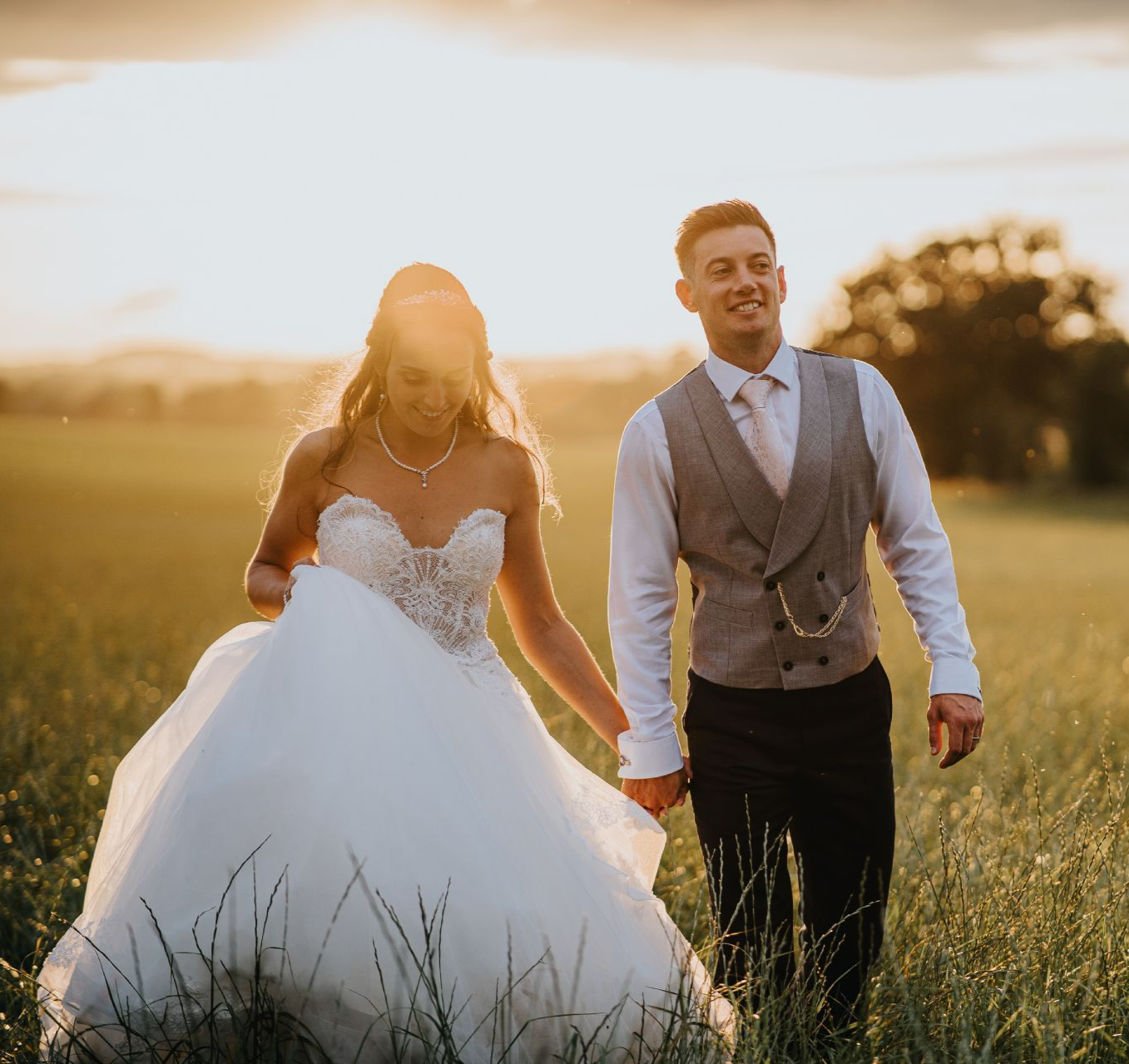 groom portrait in a window in Manor House