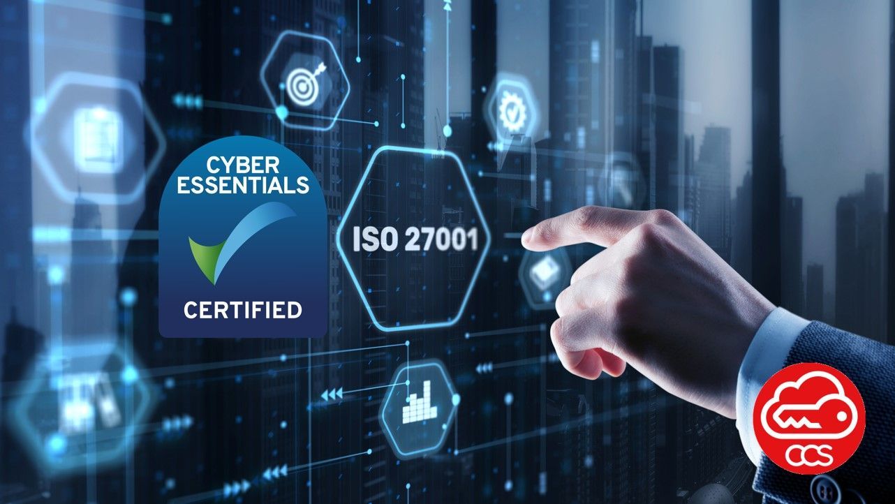 ISO 27001 Information Security Management System (ISMS)
ISO 27001:2022, developed by the International Organisation for Standardisation (ISO), is a leading standard for Information Security Management Systems (ISMS). It provides a comprehensive framework for organizations to establish, implement, maintain, and continually improve their information security management system.
Cyber Essentials and Cyber Essentials Plus Consultancy
The Cyber Essentials scheme, developed by the UK government, provides a simple and affordable approach to cyber security. It outlines five basic security controls that protect organisations from around 80% of common cyber attacks. The certification process is designed to help organisations of any size demonstrate their commitment to cyber security. With CCS's support, companies can achieve certification with ease, and show their customers and partners that they take the security of their data seriously.