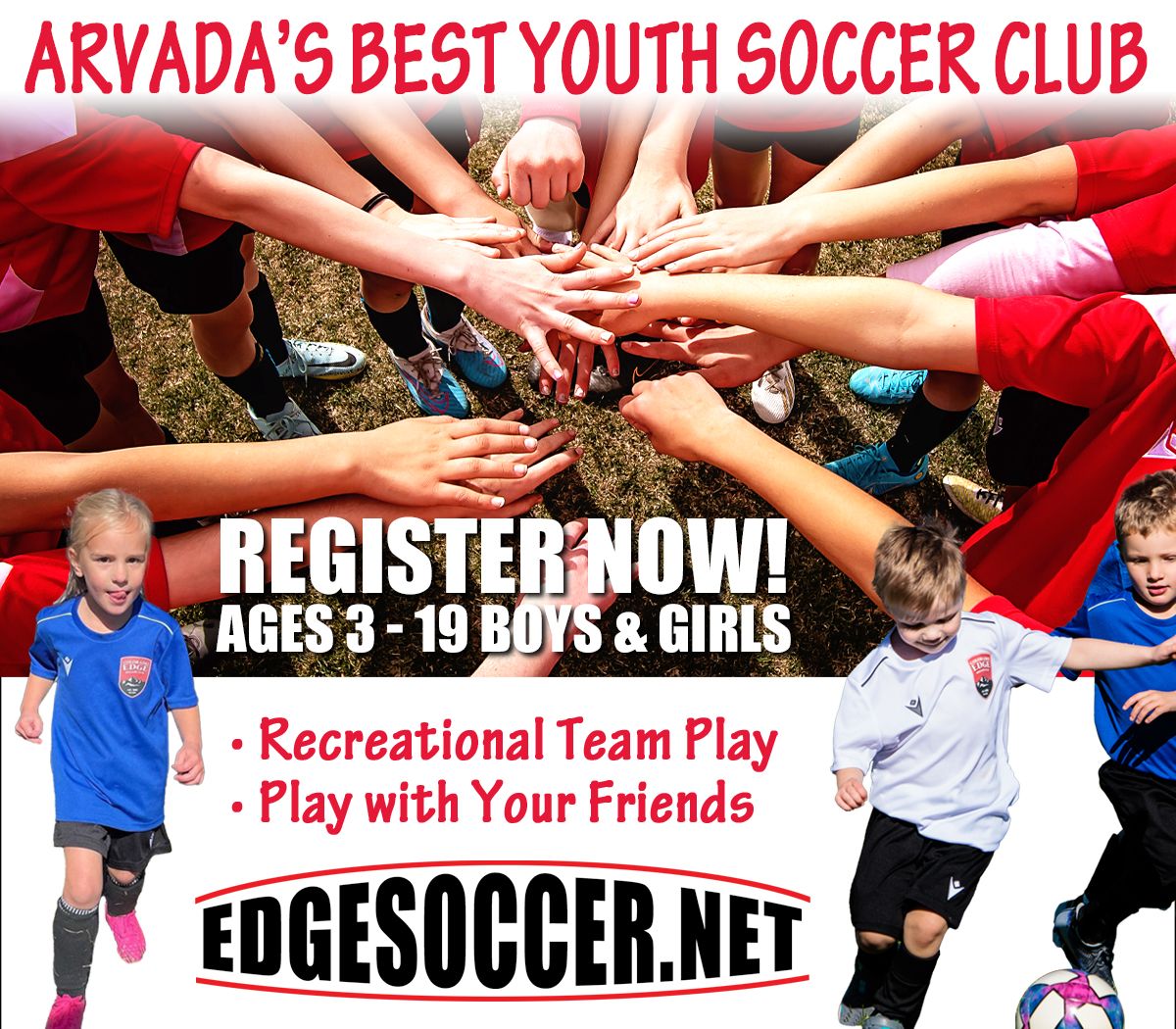 Recreational, Youth Soccer, Arvada, Colorado