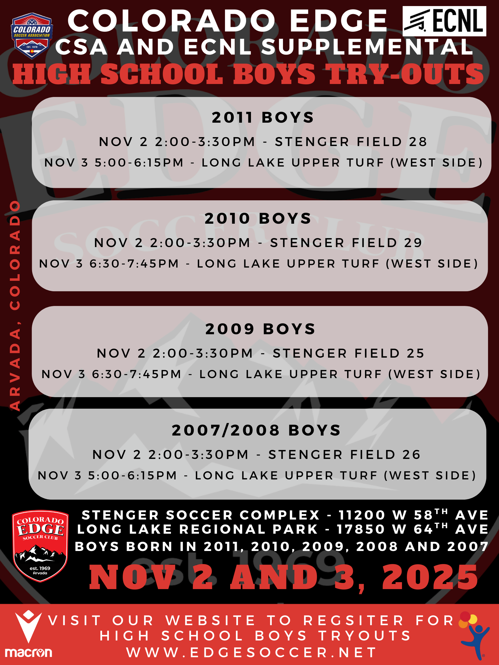 Arvada, edge, soccer, golden, wheat ridge, Broomfield, high school boys