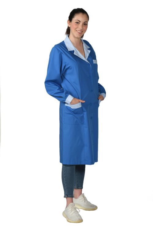 camice azzurro da lavoro