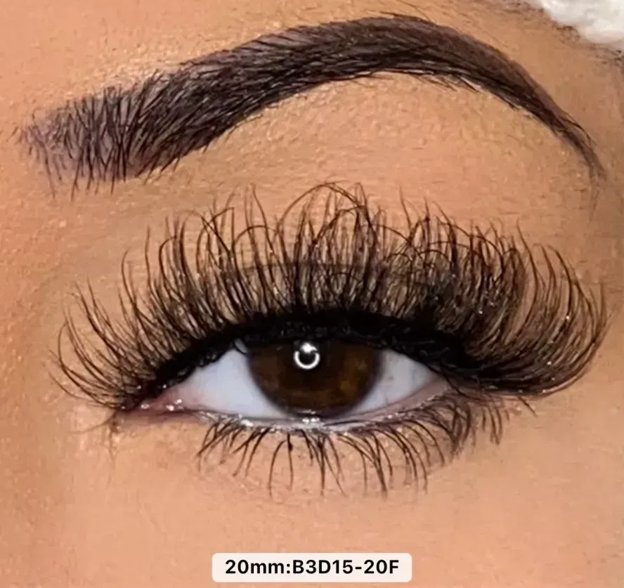 B23D15-20F | fluffy faux mink lash strips