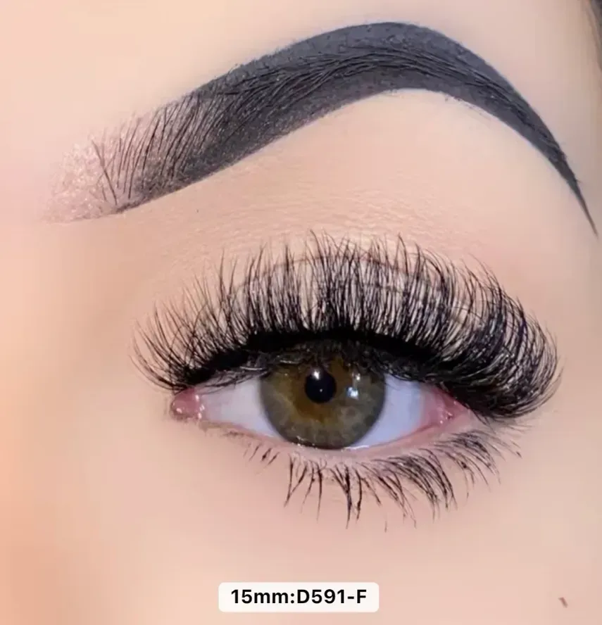 D591-F | fluffy faux mink lash strips
