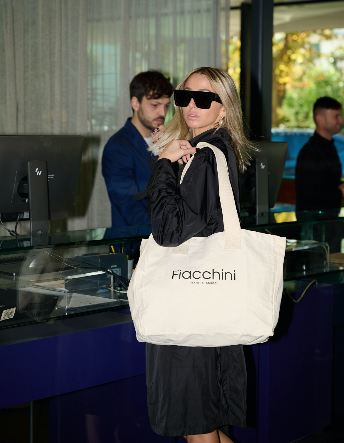 Shopper in tela premium personalizzabile per fashion stores multi brand