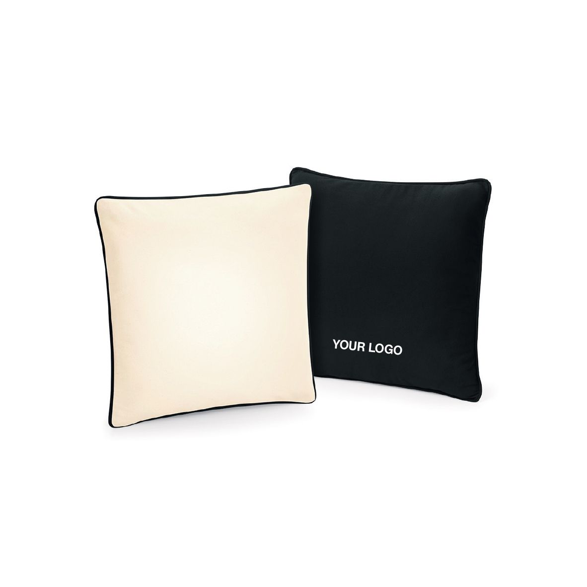 CUSCINO BICOLORE PERSONALIZZATO